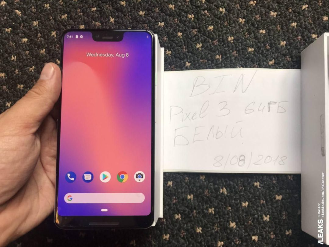 Видео дня: распаковка Google Pixel 3 XL