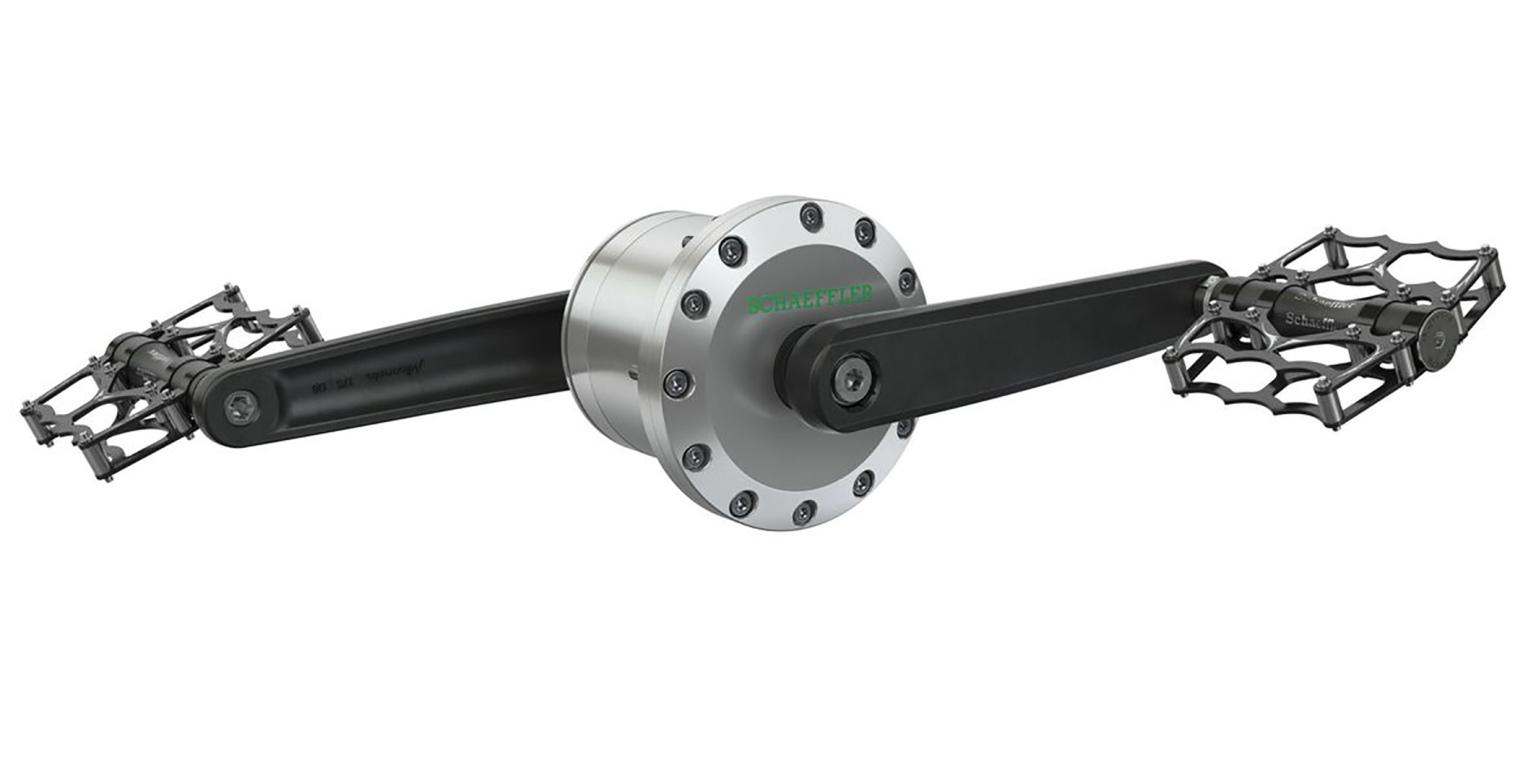 Система Schaeffler Free Drive устраняет из конструкции велосипеда механическую трансмиссию