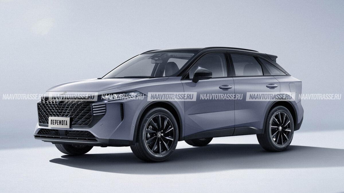 Современный кроссовер ЗАЗ «Перемога» с двигателем Mitsubishi за $20 000: первые изображения и подробности 
