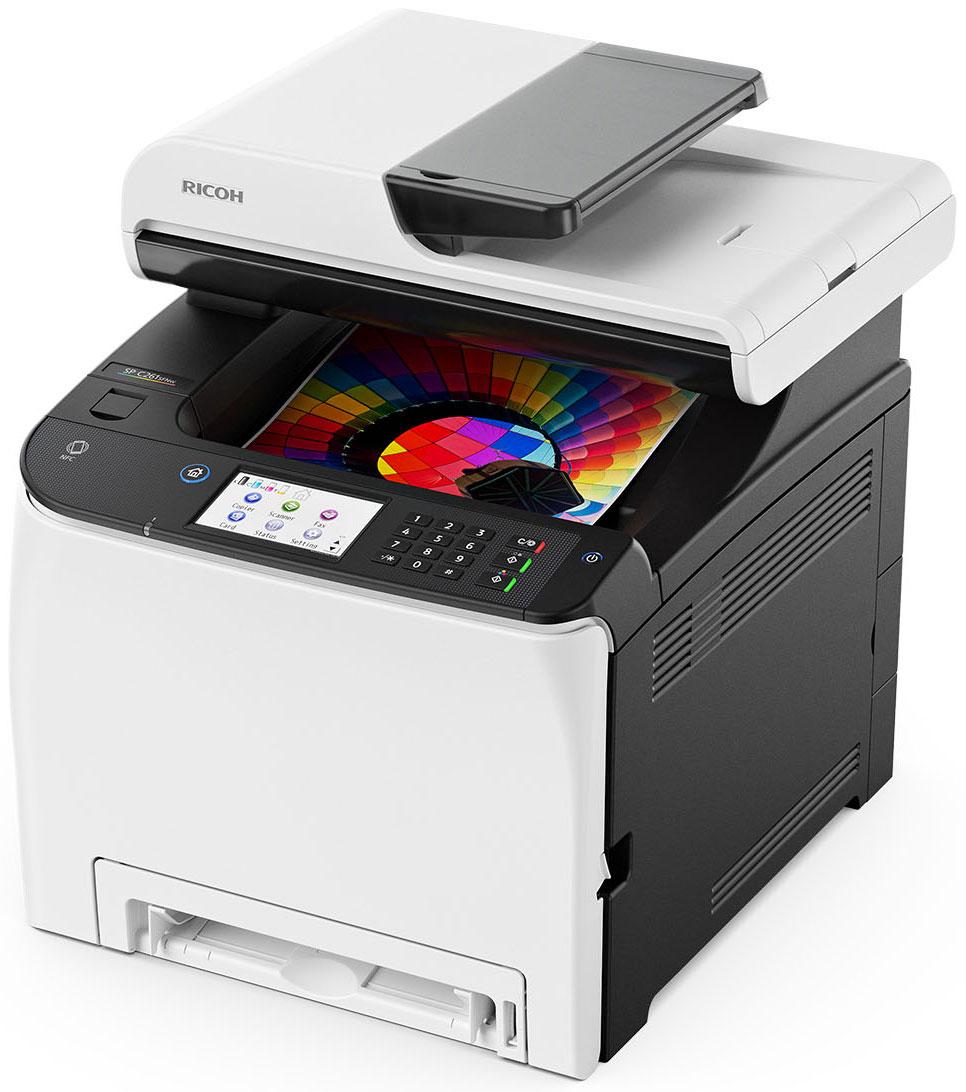Цветные МФУ формата A4: SP C260DNw, C261DNw, C262DNw и SP C260SFNw, C261SFNw, C262SFNw