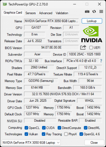 Креативно-игровой ноутбук Acer Aspire 7 A715-50G, фото 78