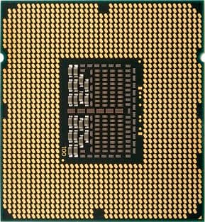 Процессор Core i7 (сторона с контактными площадками)