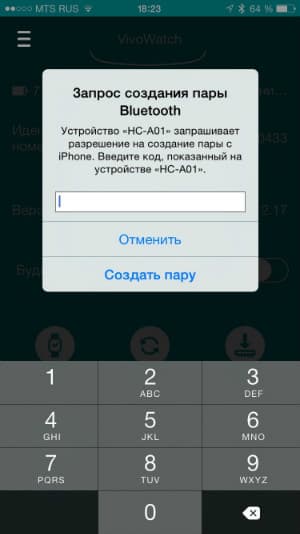 Скриншот смартфонного приложения Android Wear
