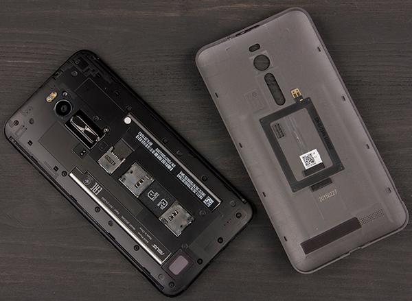 Дизайн смартфона Asus Zenfone 2 ZE551ML