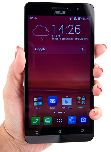 Дизайн смартфона Asus Zenfone 6