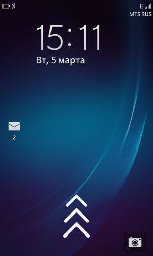 Скриншот BlackBerry 10 Скриншот BlackBerry 10