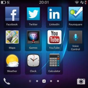 Скриншот BlackBerry Q5 Скриншот BlackBerry Q5