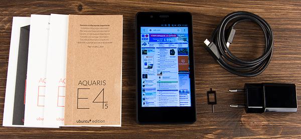 Смартфон BQ Aquaris E4.5 Ubuntu Edition Смартфон BQ Aquaris E4.5 Ubuntu Edition