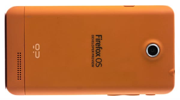 Задняя сторона смартфона Geeksphone Keon Задняя сторона смартфона Geeksphone Keon