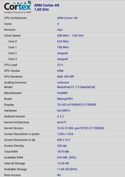 Huawei Mediapad X1
