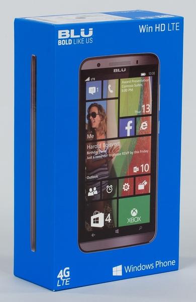 Упаковка BLU Win HD LTE Упаковка BLU Win HD LTE