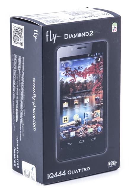Упаковка Fly IQ444 Diamond 2 Упаковка Fly IQ444 Diamond 2
