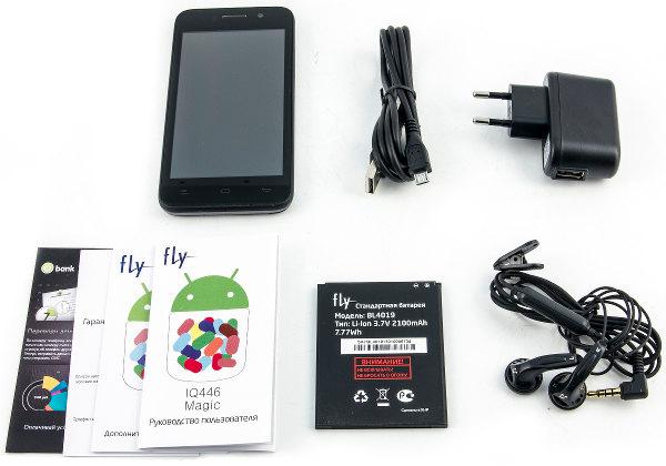 Комплект поставки Fly IQ446 Комплект поставки Fly IQ446