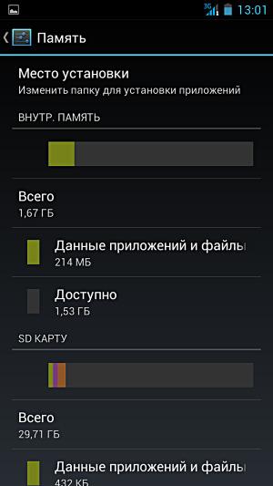 Флэш-память в Fly IQ446 Флэш-память в Fly IQ446