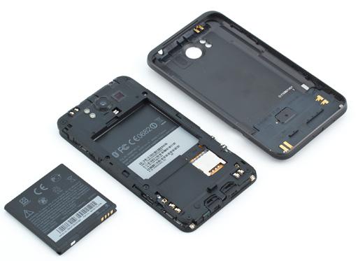 Обзор HTC Titan. Детали корпуса коммуникатора Обзор HTC Titan. Детали корпуса коммуникатора