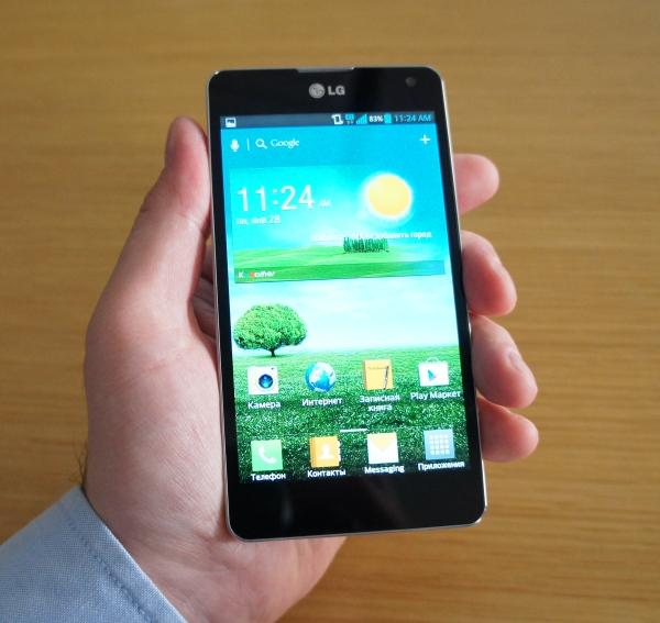 Обзор LG Optimus G