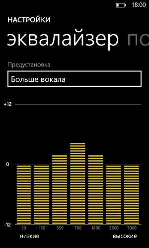 Настройка выхода на наушники в Nokia Lumia 1020 Настройка выхода на наушники в Nokia Lumia 1020