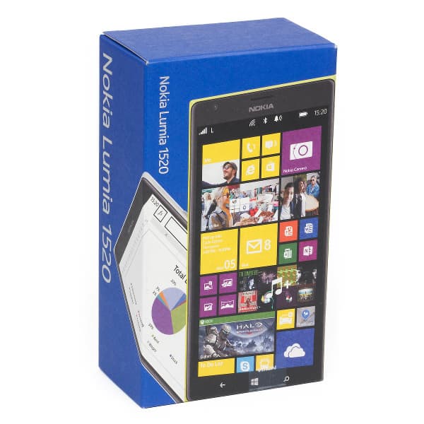 Упаковка Nokia Lumia 1520 Упаковка Nokia Lumia 1520