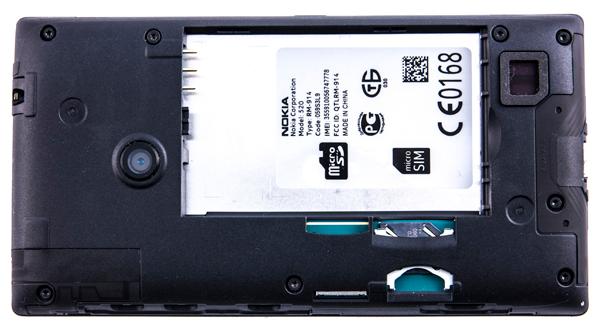 Аккумуляторный отсек Nokia Lumia 520 Аккумуляторный отсек Nokia Lumia 520