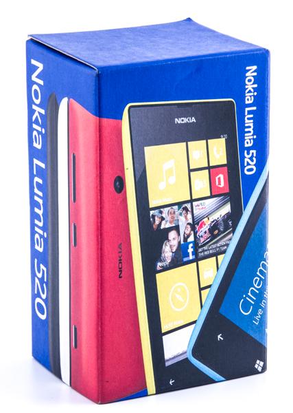 Упаковка Nokia Lumia 520 Упаковка Nokia Lumia 520