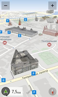 HERE Drive в Nokia Lumia 720