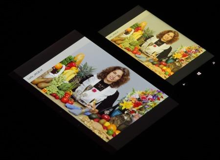 Обзор смартфона Nokia Lumia 830. Тестирование дисплея