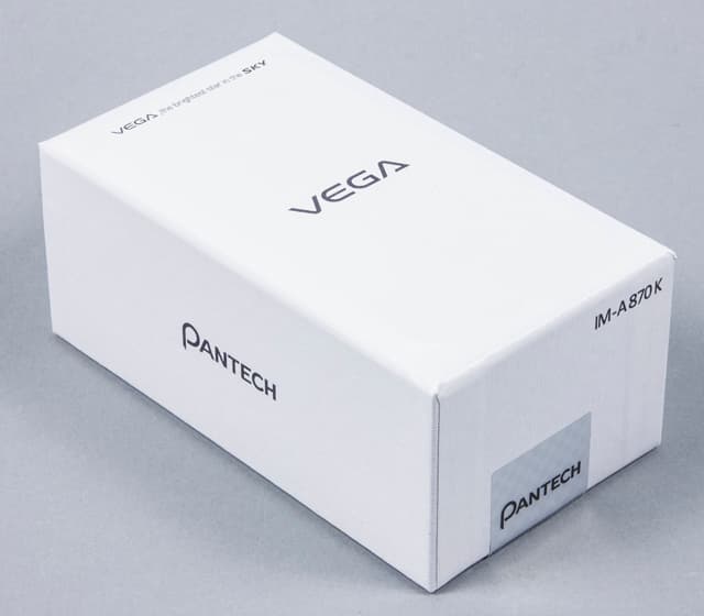 Упаковка Pantech Vega Iron Упаковка Pantech Vega Iron