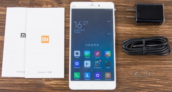 Комплект поставки Xiaomi Mi Note Комплект поставки Xiaomi Mi Note