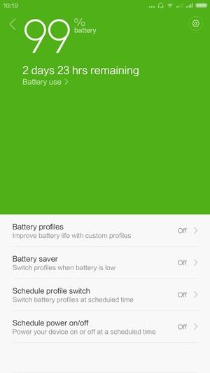 Управление режимами Xiaomi Mi Note Управление режимами Xiaomi Mi Note