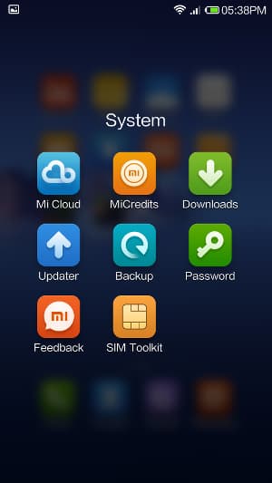 Программное обеспечение Xiaomi Mi3 Программное обеспечение Xiaomi Mi3