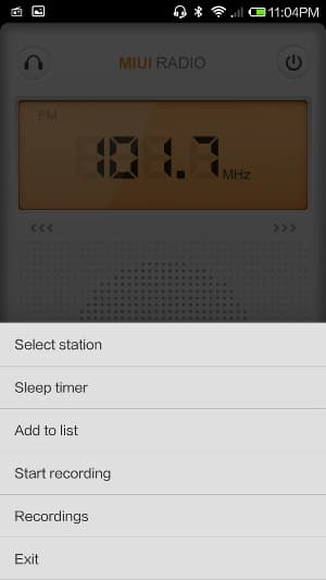 FM-радио Xiaomi Mi3 FM-радио Xiaomi Mi3