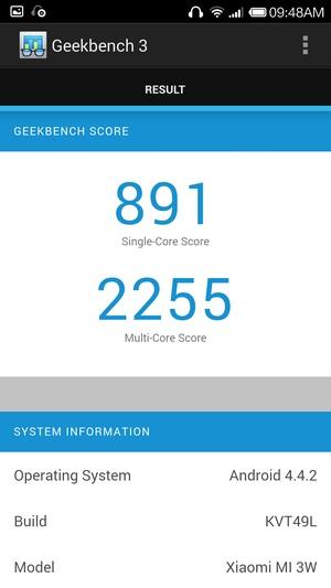 Производительность Xiaomi Mi4 Производительность Xiaomi Mi4