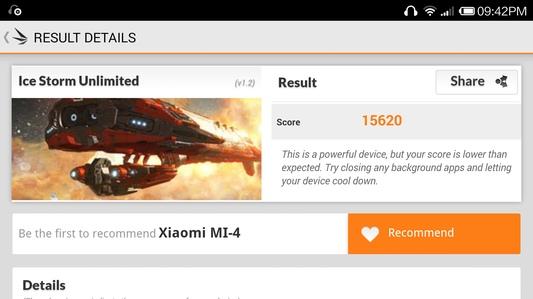 Производительность Xiaomi Mi4 Производительность Xiaomi Mi4