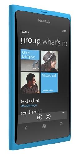 Nokia Lumia 800, левая грань Nokia Lumia 800, левая грань