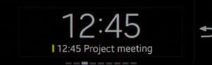 Снимок экрана Samsung Gear Fit