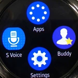 Снимок экрана Samsung Gear S2