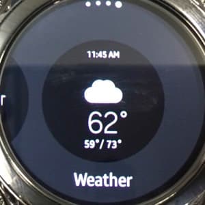 Снимок экрана Samsung Gear S2
