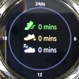 Снимок экрана Samsung Gear S2