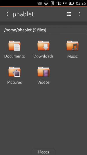 Скриншот Ubuntu Touch Скриншот Ubuntu Touch