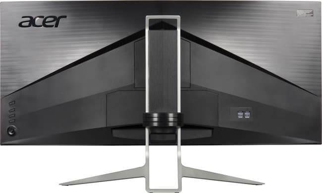 ЖК-монитор Acer XR382CQK, вид сзади ЖК-монитор Acer XR382CQK, вид сзади