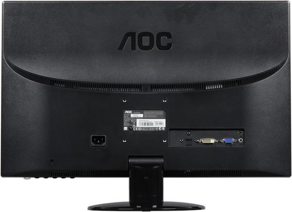 ЖК-монитор AOC e2352Phz, вид сзади ЖК-монитор AOC e2352Phz, вид сзади