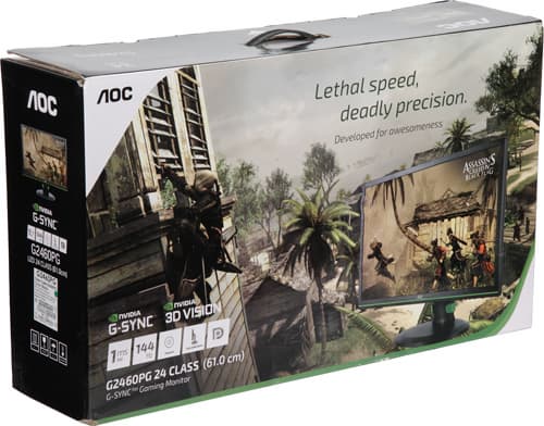 ЖК-монитор AOC G2460PG, коробка ЖК-монитор AOC G2460PG, коробка