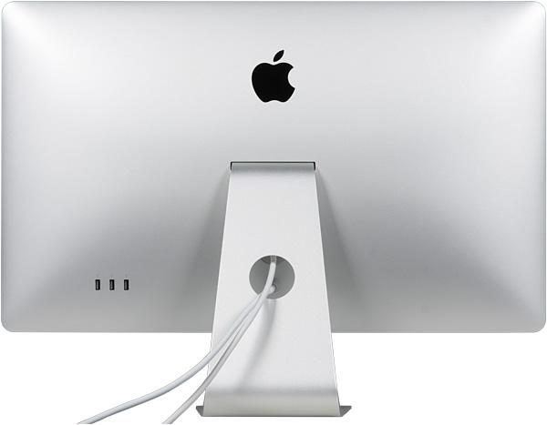 ЖК-монитор Apple LED Cinema Display ЖК-монитор Apple LED Cinema Display, вид сзади