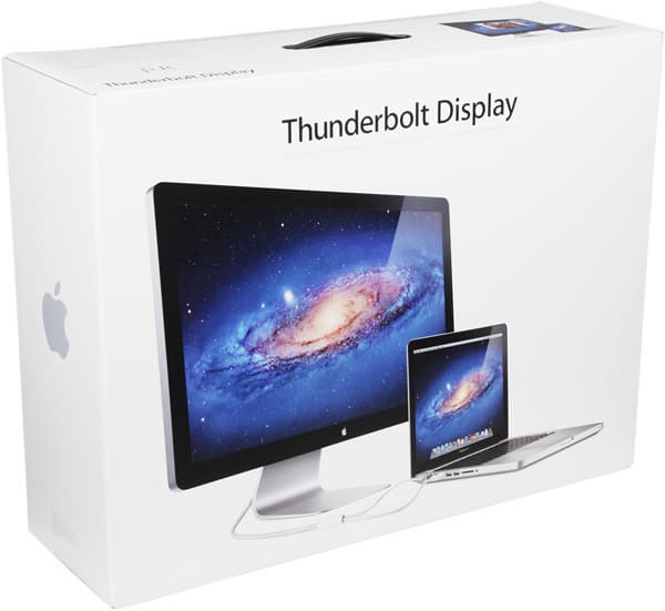 ЖК-монитор Apple Thunderbolt Display, коробка ЖК-монитор Apple Thunderbolt Display, коробка