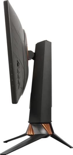 ЖК-монитор Asus PG258Q, вид сбоку ЖК-монитор Asus PG258Q, вид сбоку
