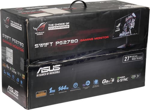 ЖК-монитор Asus PG278Q, коробка ЖК-монитор Asus PG278Q, коробка