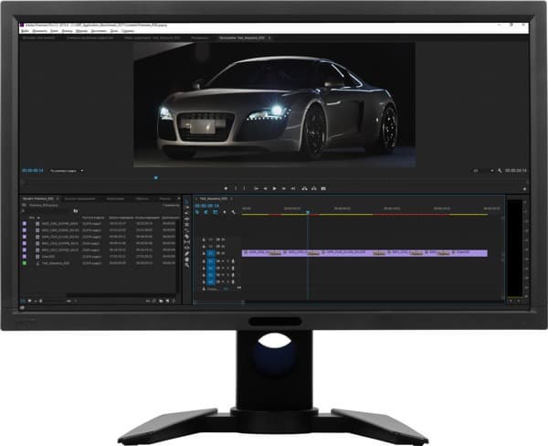 ЖК-монитор BenQ PV270, вид спереди ЖК-монитор BenQ PV270, вид спереди