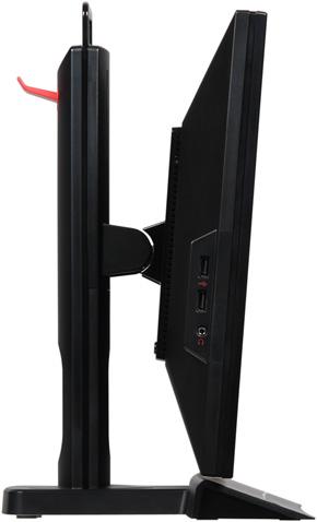 ЖК-монитор BenQ XL2420T, вид сбоку ЖК-монитор BenQ XL2420T, вид сбоку