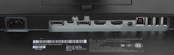 ЖК-монитор Dell UltraSharp U2414H, разъемы ЖК-монитор Dell UltraSharp U2414H, разъемы