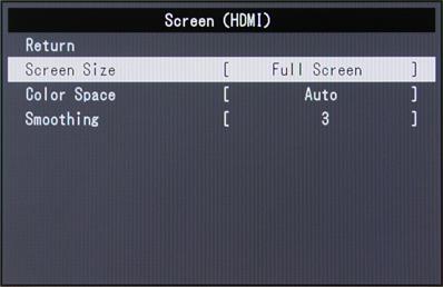 ЖК-монитор Eizo FG2421, меню установок ЖК-монитор Eizo FG2421, меню установок